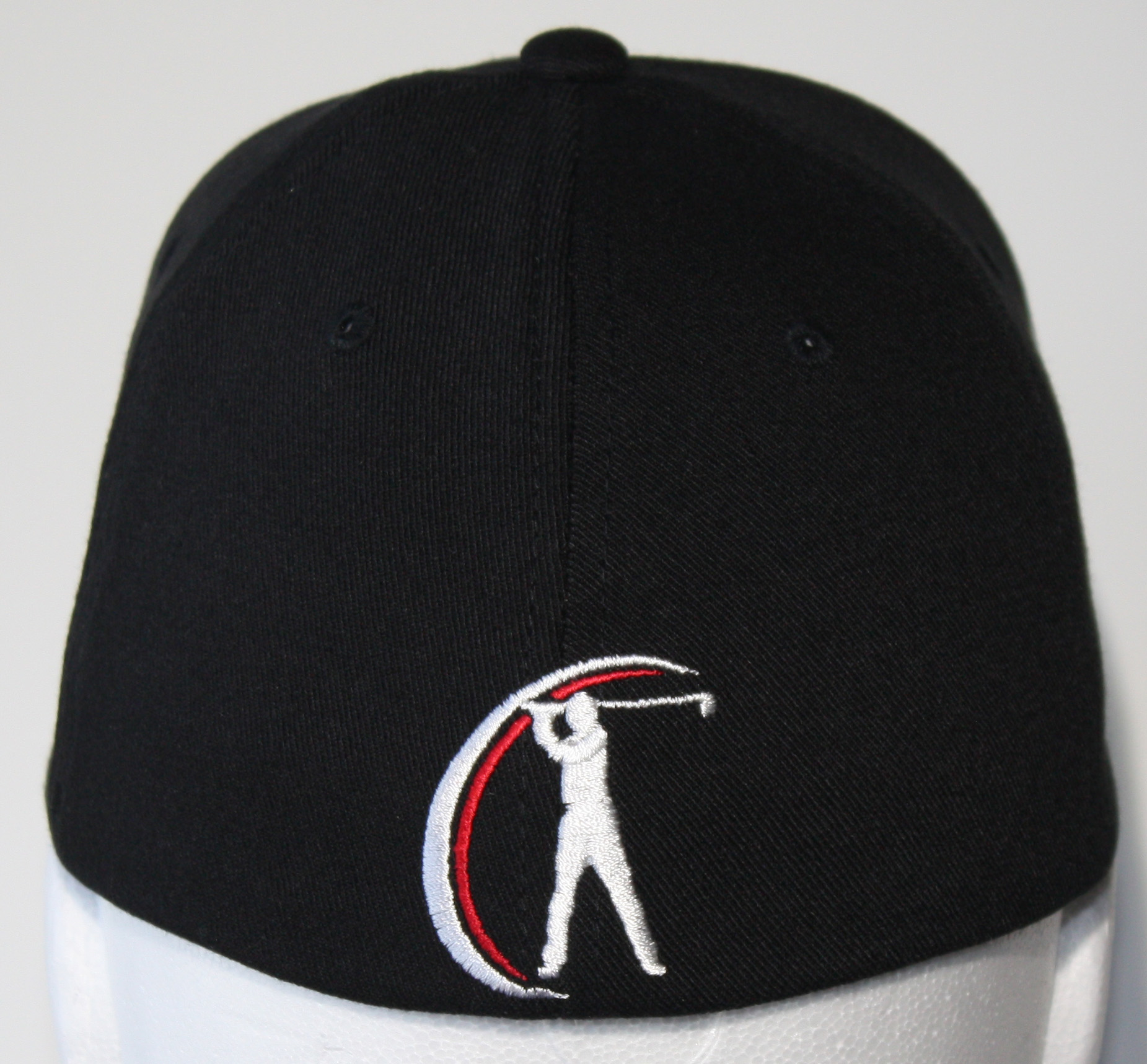 STSS Golf Raised Logo Hat Black